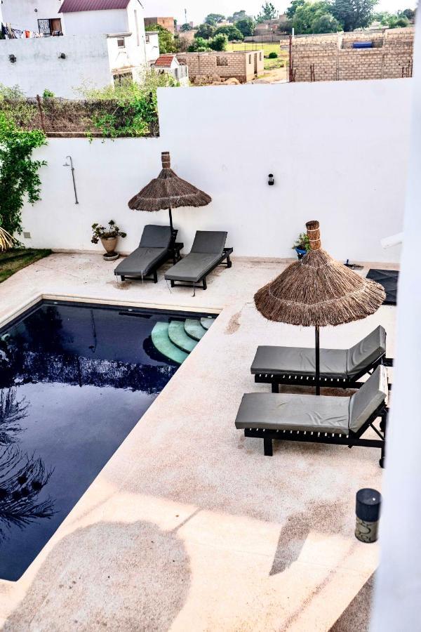 La Baraka, Extravagant Villa For 8 With Pool In Saly Gandigal Exteriör bild