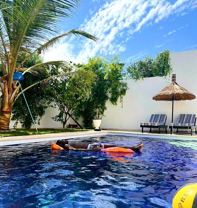 La Baraka, Extravagant Villa For 8 With Pool In Saly Gandigal Exteriör bild